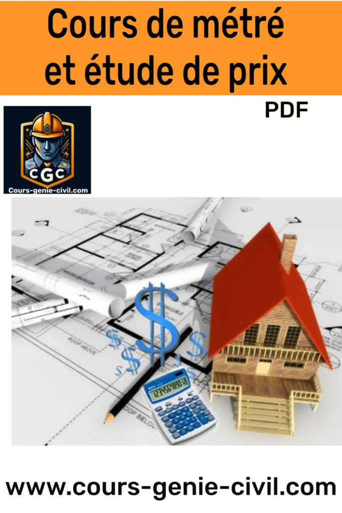 PDF d'un cours sur le métré et l'étude de prix en construction
