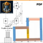 Exercices corrigés de métré et étude de prix pour la construction, avec des plans et calculs précis
