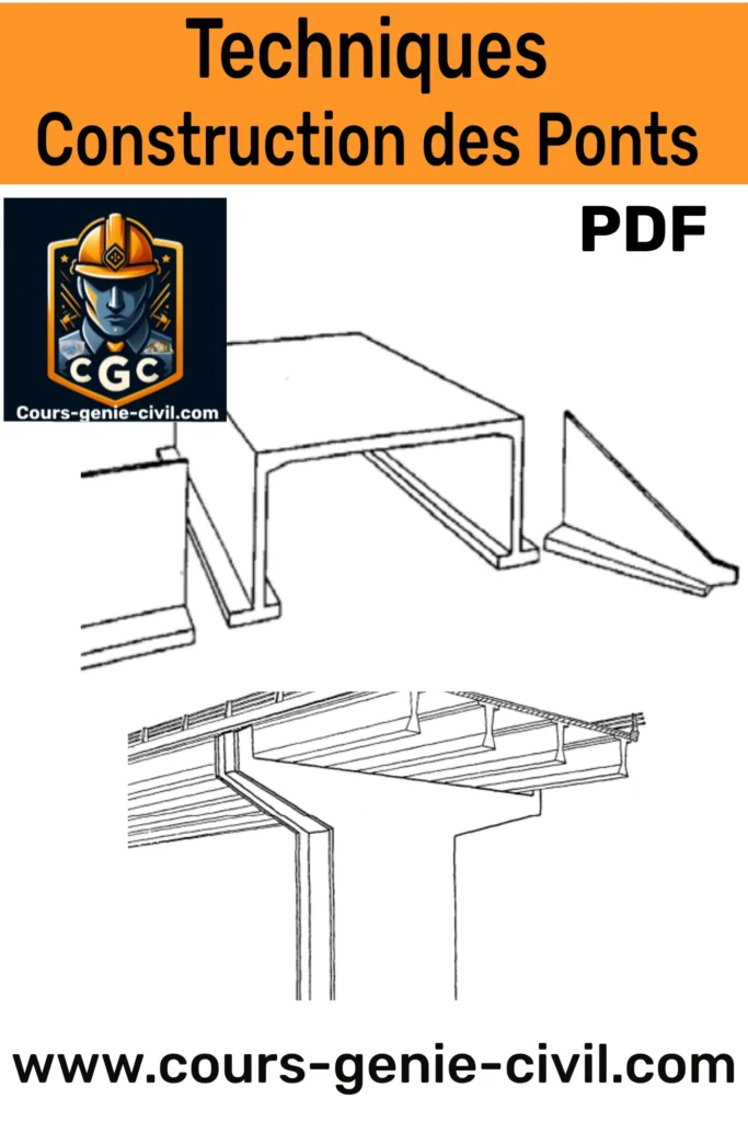 Techniques modernes de construction des ponts et ouvrages d’art | PDF explicatif. : Illustration des techniques modernes de construction des ponts et ouvrages d’art – Guide en PDF.