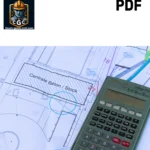 Page de couverture d'un document PDF intitulé "Cours Métré Bâtiment", montrant un manuel scolaire pour Lycée et Collège avec des illustrations techniques.