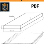 Schéma technique illustrant une dalle pleine avec armatures, supportée par des poutres et des murs, pour le cours de plancher dalle pleine en PDF.
