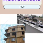 Chantier de construction mixte avec poutre acier-béton, dalle mixte et bâtiment moderne en bois-béton, illustrant les systèmes hybrides performants.