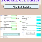 Calculateur Excel Gratuit Dimensionnement Poteaux et Poutres Béton Armé aux Eurocodes (ELUELS)
