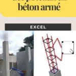 Dimensionnement des poteaux en béton armé avec flambement illustré