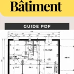 Illustration éducative sur les concepts de génie civil et lecture de plans en construction.