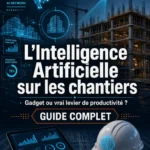 Intelligence Artificielle sur les chantiers - Gadget ou vrai levier de productivité ? Guide complet - cours-genie-civil