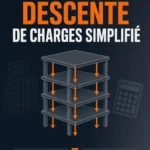 Calculateur descente de charges simplifié - Outil gratuit de génie civil pour estimer les charges verticales d'un bâtiment