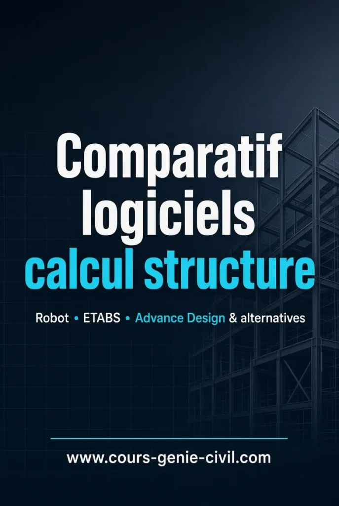 Comparatif logiciels de calcul de structure : Robot Structural Analysis, ETABS, Advance Design et alternatives &ndash; Guide complet 2026